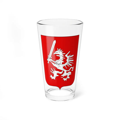 Coat of arms of the Kingdom of Livonia (Latvia) (Coat of Arms) Pint Glass 16oz 16oz - Go Mug Yourself