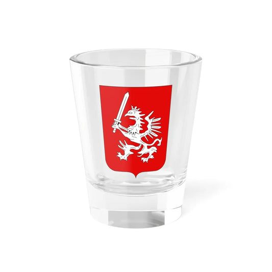 Coat of arms of the Kingdom of Livonia (Latvia) (Coat of Arms) Shot Glass 1.5oz 1.5oz - Go Mug Yourself