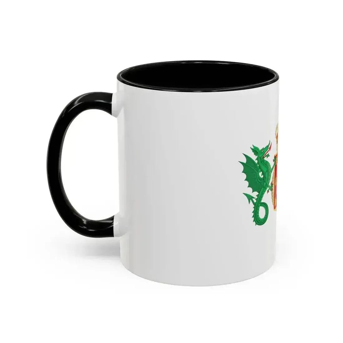 Coat of Arms of the Kingdom of Portugal 1640-1910 - Accent Coffee Mug - Go Mug Yourself