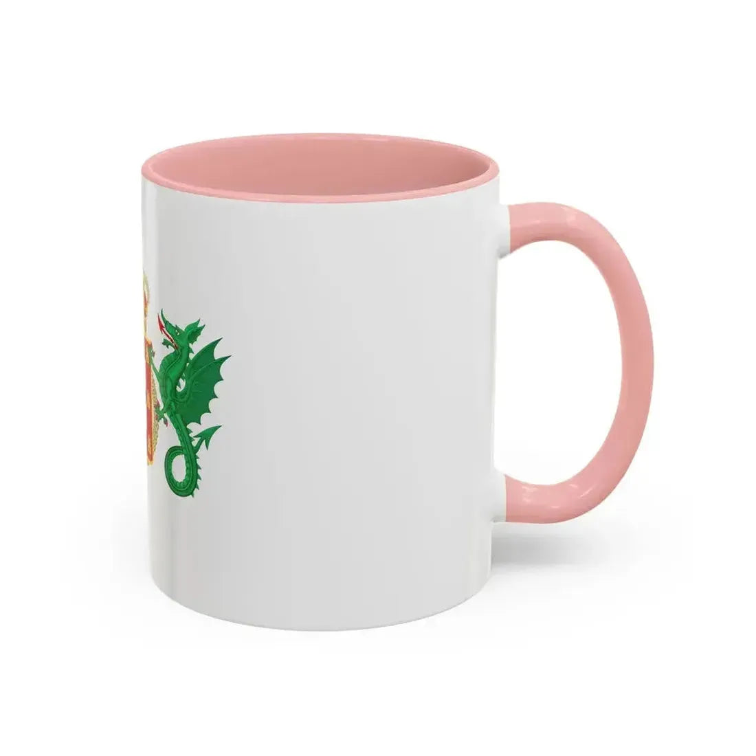 Coat of Arms of the Kingdom of Portugal 1640-1910 - Accent Coffee Mug - Go Mug Yourself
