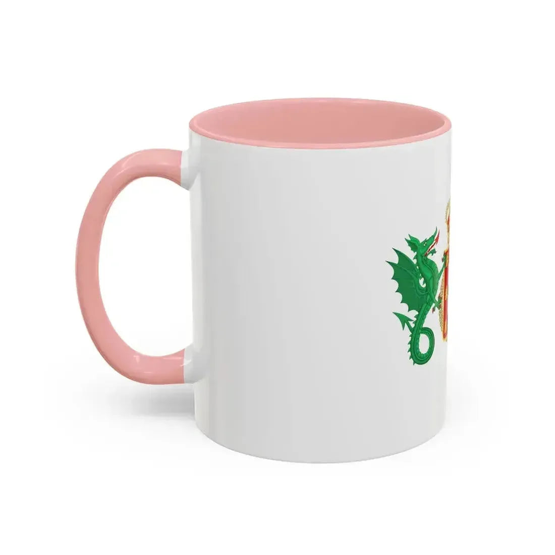 Coat of Arms of the Kingdom of Portugal 1640-1910 - Accent Coffee Mug - Go Mug Yourself