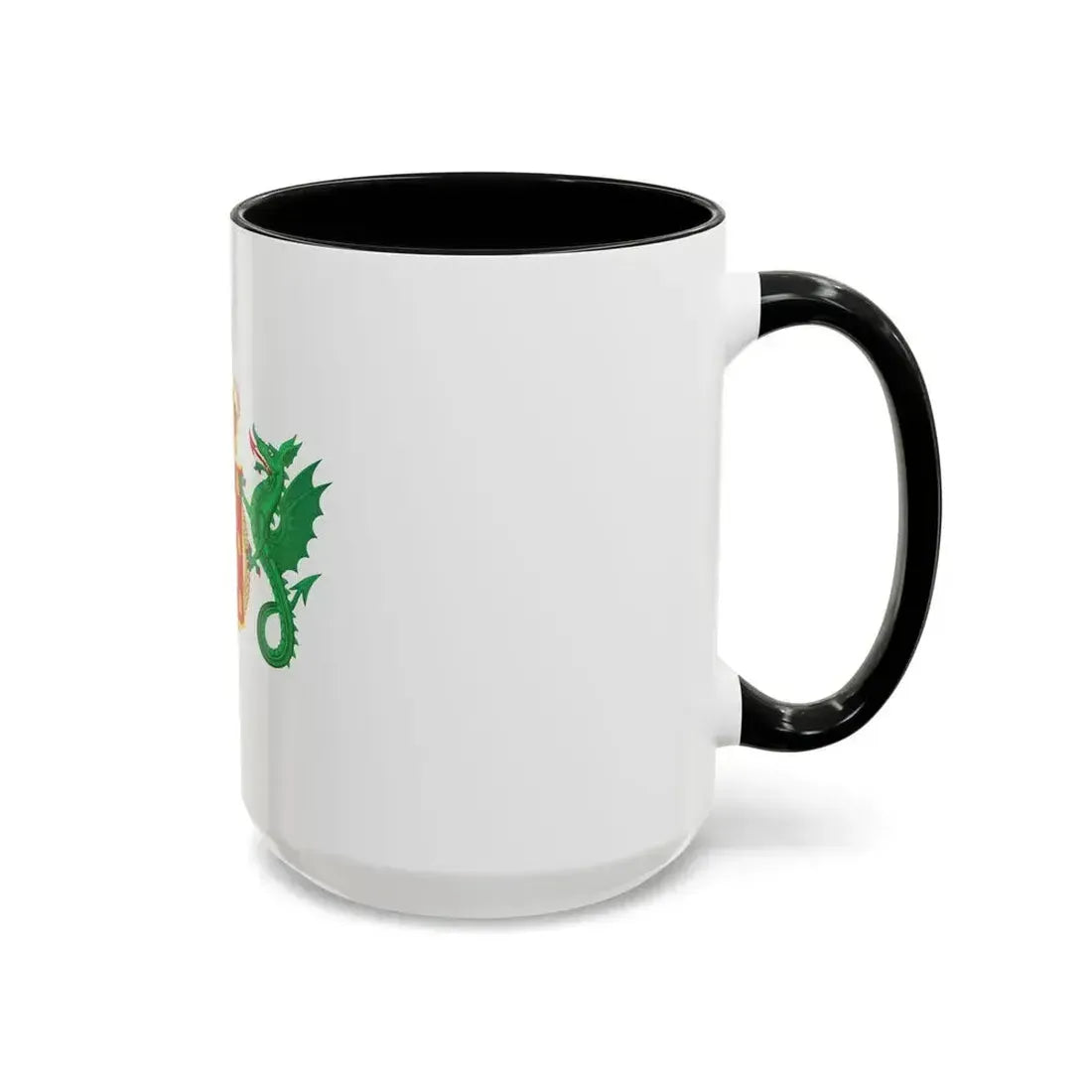 Coat of Arms of the Kingdom of Portugal 1640-1910 - Accent Coffee Mug - Go Mug Yourself