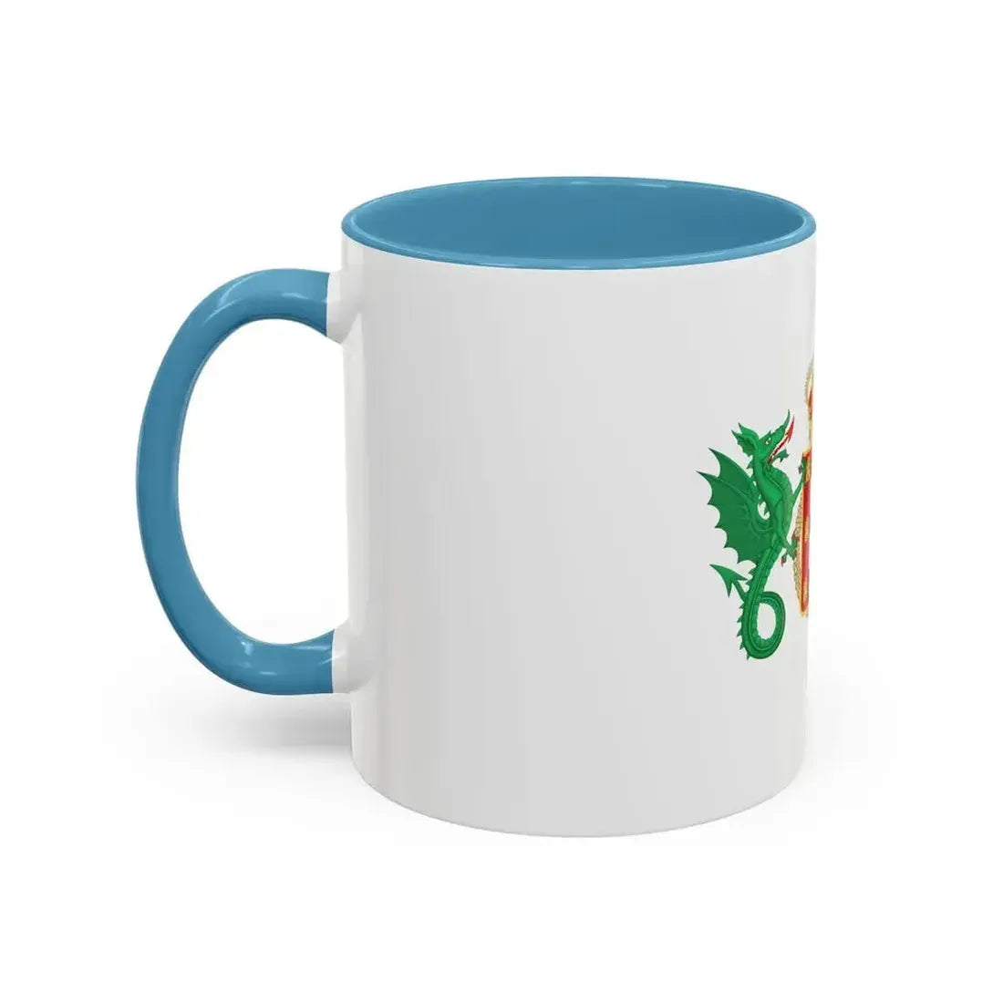 Coat of Arms of the Kingdom of Portugal 1640-1910 - Accent Coffee Mug - Go Mug Yourself