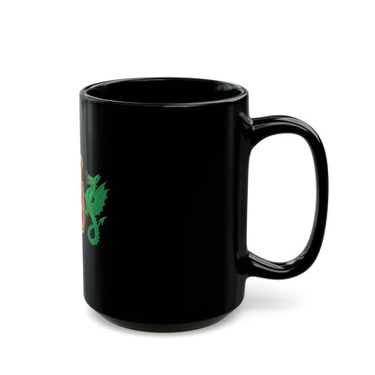 Coat of Arms of the Kingdom of Portugal 1640-1910 - Black Coffee Mug-Go Mug Yourself