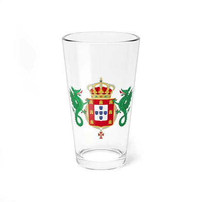 Coat of Arms of the Kingdom of Portugal 1640-1910 - Pint Glass 16oz-16oz-Go Mug Yourself