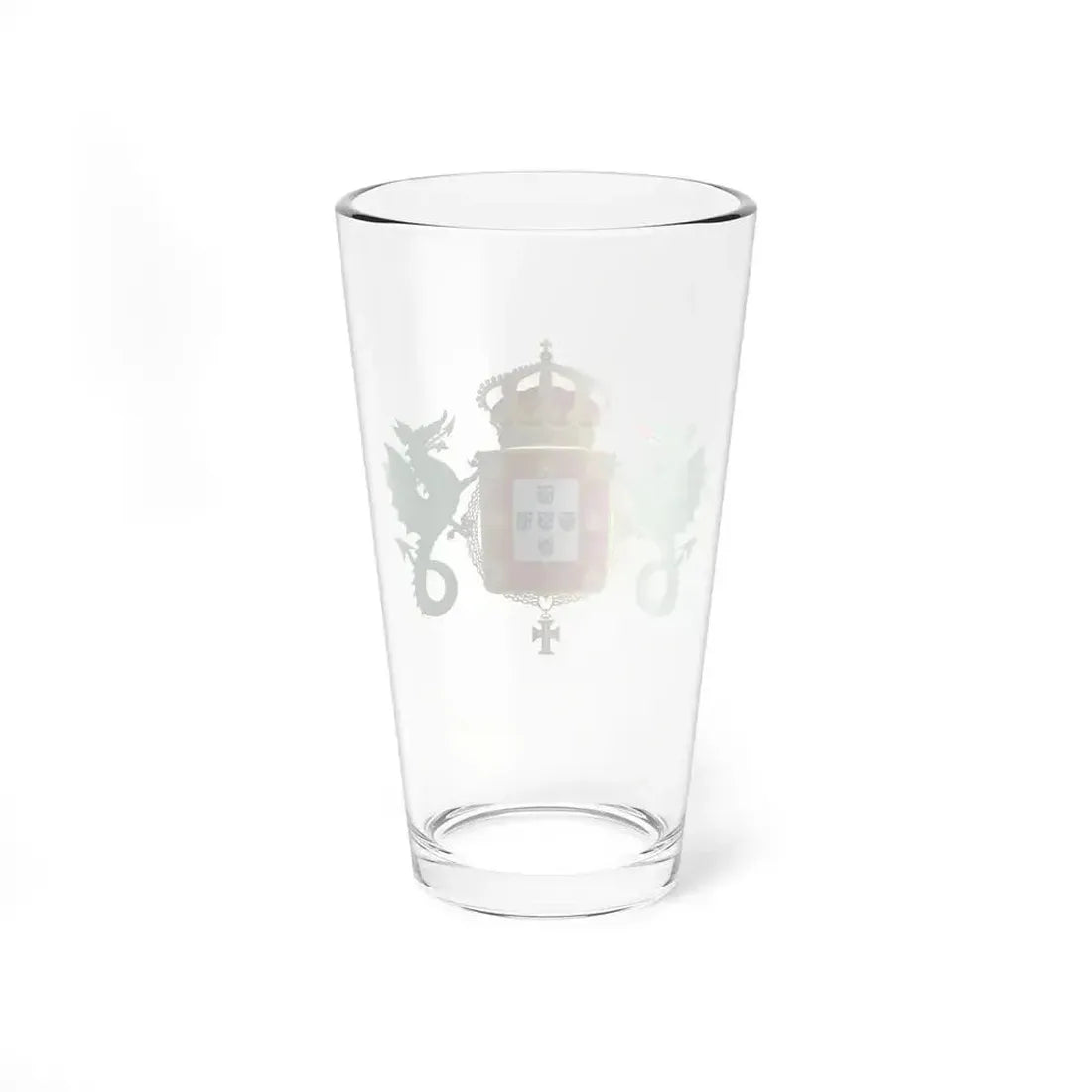 Coat of Arms of the Kingdom of Portugal 1640-1910 - Pint Glass 16oz - Go Mug Yourself