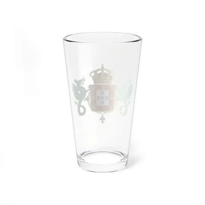Coat of Arms of the Kingdom of Portugal 1640-1910 - Pint Glass 16oz - Go Mug Yourself
