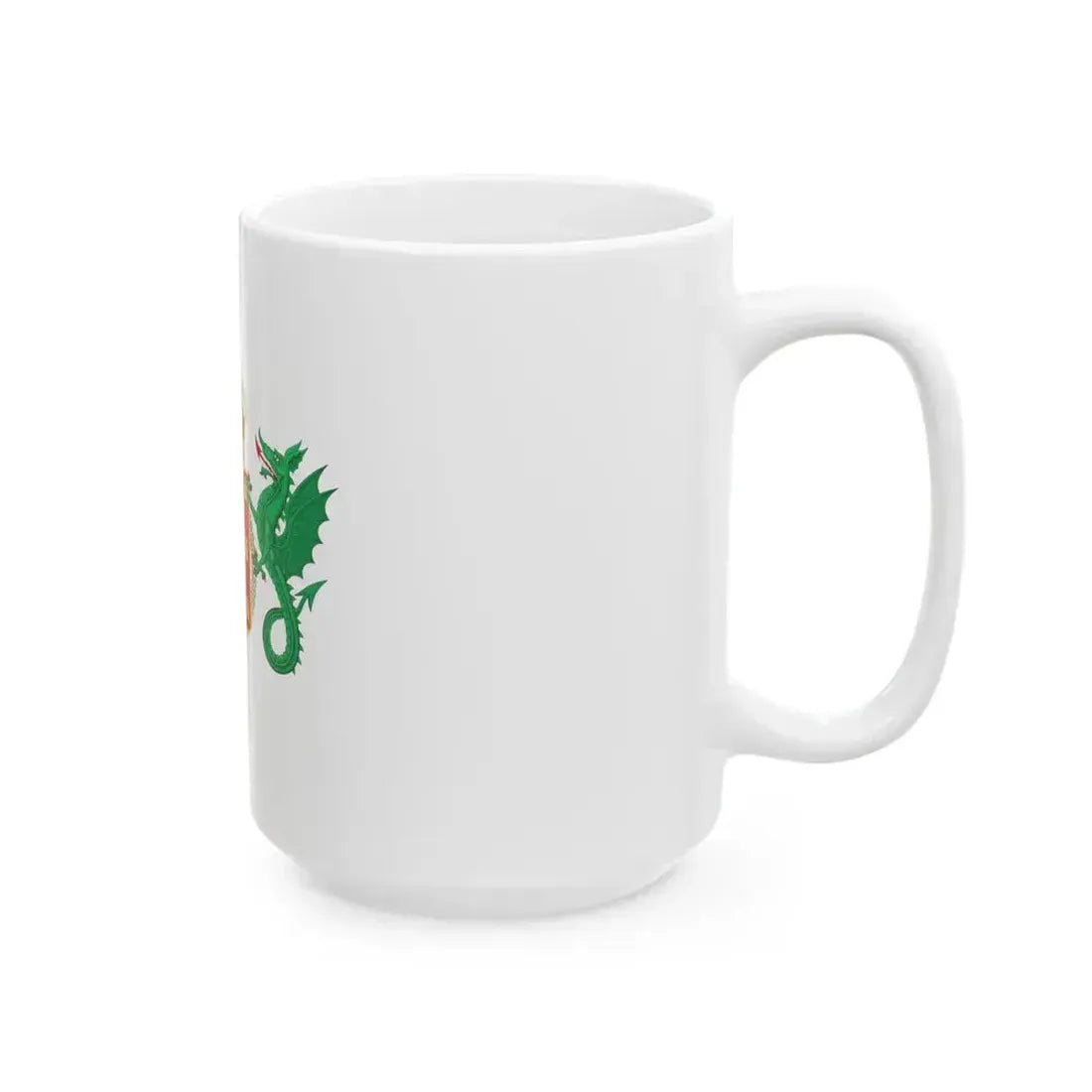 Coat of Arms of the Kingdom of Portugal 1640-1910 - White Coffee Mug - Go Mug Yourself