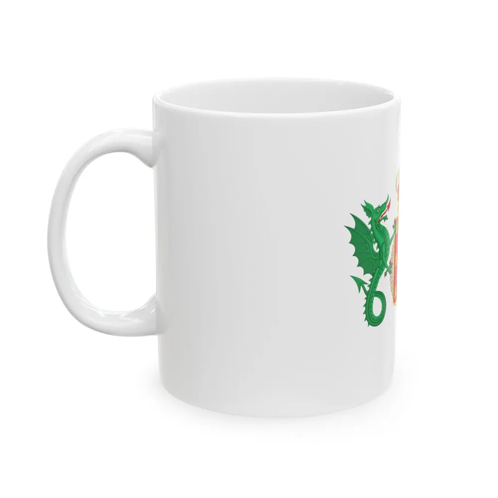 Coat of Arms of the Kingdom of Portugal 1640-1910 - White Coffee Mug-Go Mug Yourself