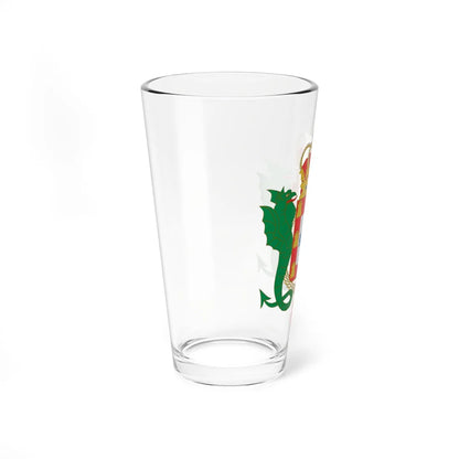 Coat of arms of the Kingdom of Portugal Enciclopedie Diderot (Spain) (Coat of Arms) Pint Glass 16oz - Go Mug Yourself