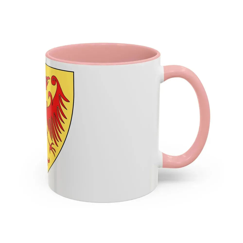 Coat of arms of the Kingdom of Serbia (medieval) - Accent Coffee Mug - Go Mug Yourself