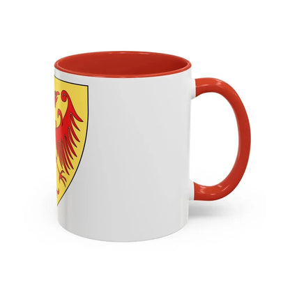 Coat of arms of the Kingdom of Serbia (medieval) - Accent Coffee Mug - Go Mug Yourself