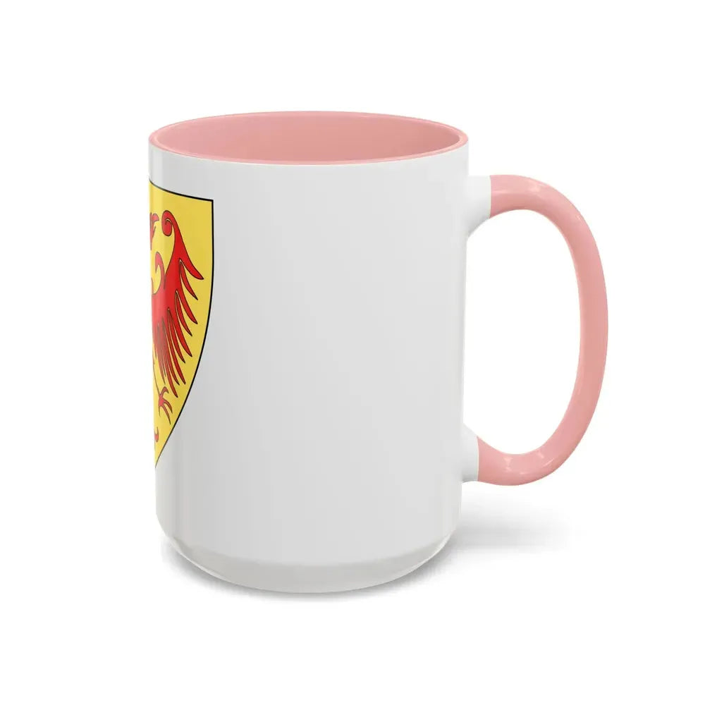 Coat of arms of the Kingdom of Serbia (medieval) - Accent Coffee Mug - Go Mug Yourself