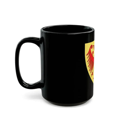 Coat of arms of the Kingdom of Serbia (medieval) - Black Coffee Mug - Go Mug Yourself