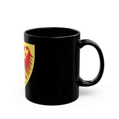 Coat of arms of the Kingdom of Serbia (medieval) - Black Coffee Mug - Go Mug Yourself