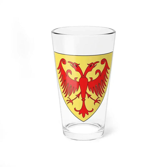 Coat of arms of the Kingdom of Serbia (medieval) - Pint Glass 16oz 16oz - Go Mug Yourself