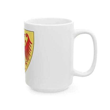 Coat of arms of the Kingdom of Serbia (medieval) - White Coffee Mug - Go Mug Yourself