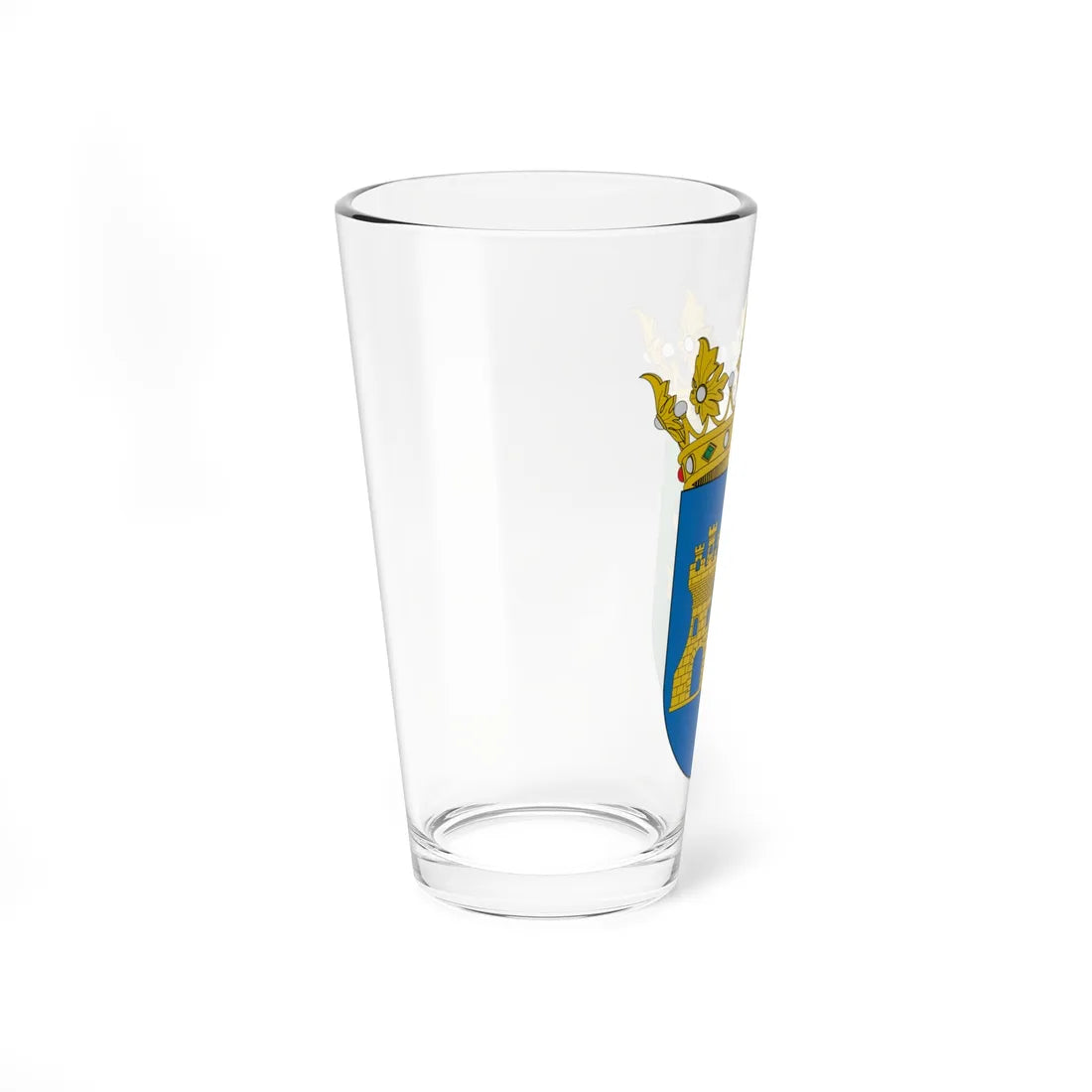 Coat of Arms of the Kingdom of Yucatan (Costa Rica) (Coat of Arms) Pint Glass 16oz - Go Mug Yourself