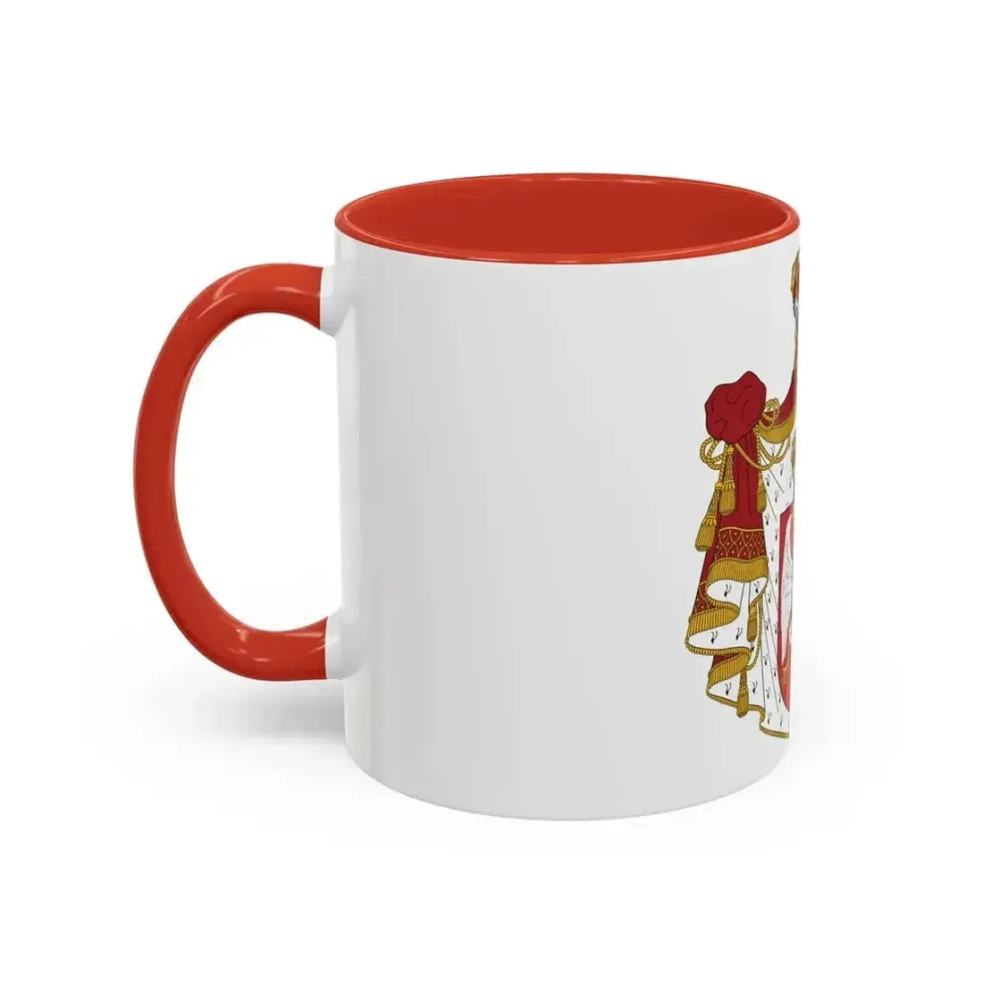 Coat of arms of the Kingdom of Yugoslavia - Accent Coffee Mug - Go Mug Yourself
