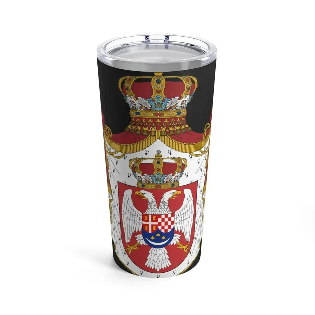 Coat of arms of the Kingdom of Yugoslavia - Tumbler 20oz 20oz - Go Mug Yourself