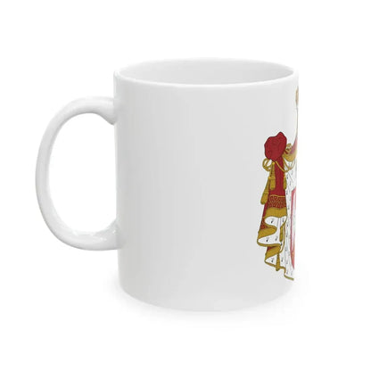 Coat of arms of the Kingdom of Yugoslavia - White Coffee Mug - Go Mug Yourself