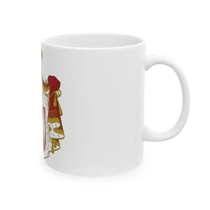 Coat of arms of the Kingdom of Yugoslavia - White Coffee Mug - Go Mug Yourself