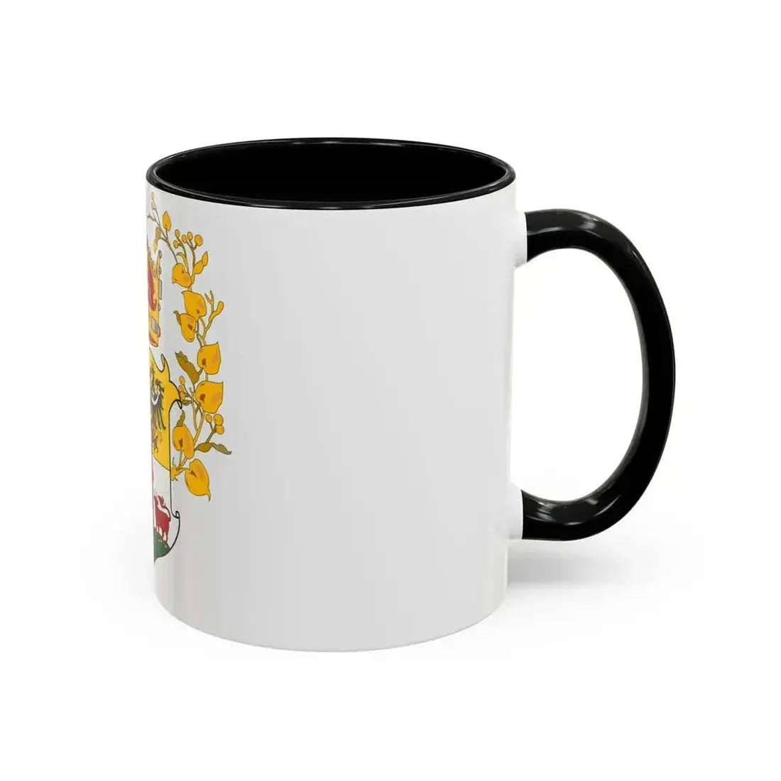 Coat of arms of the lands of the Bohemian Crown - Accent Coffee Mug - Go Mug Yourself