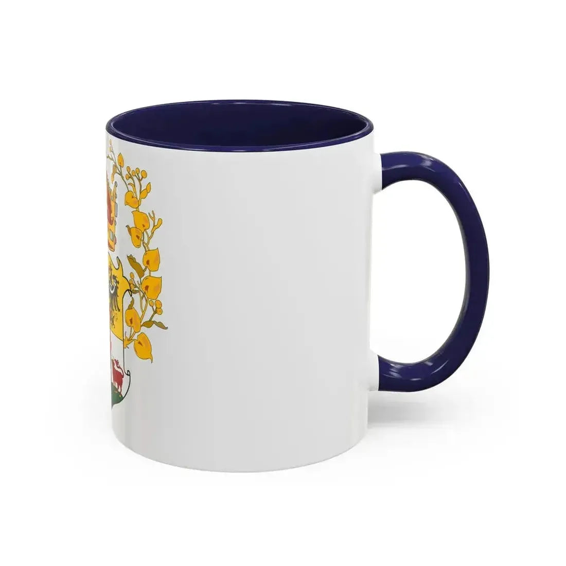 Coat of arms of the lands of the Bohemian Crown - Accent Coffee Mug - Go Mug Yourself
