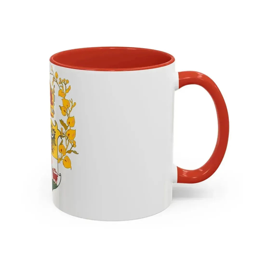Coat of arms of the lands of the Bohemian Crown - Accent Coffee Mug - Go Mug Yourself