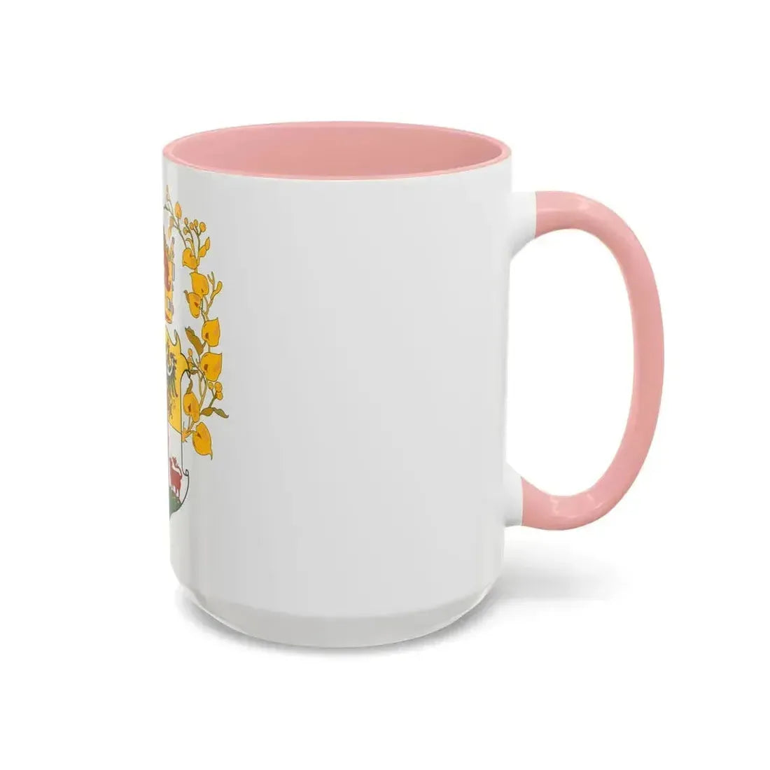 Coat of arms of the lands of the Bohemian Crown - Accent Coffee Mug - Go Mug Yourself