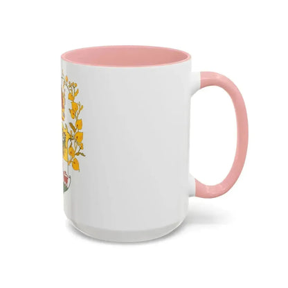 Coat of arms of the lands of the Bohemian Crown - Accent Coffee Mug - Go Mug Yourself