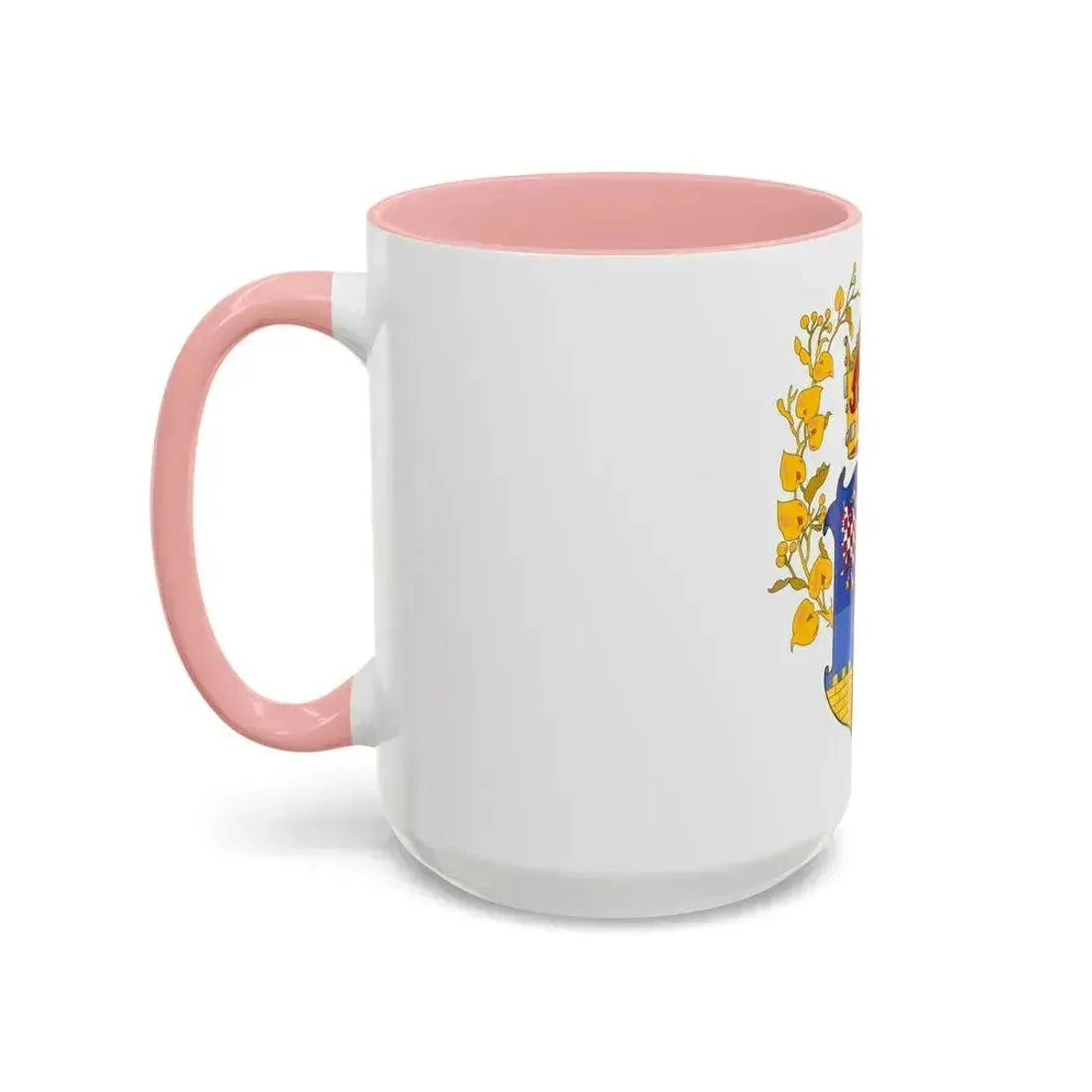 Coat of arms of the lands of the Bohemian Crown - Accent Coffee Mug - Go Mug Yourself