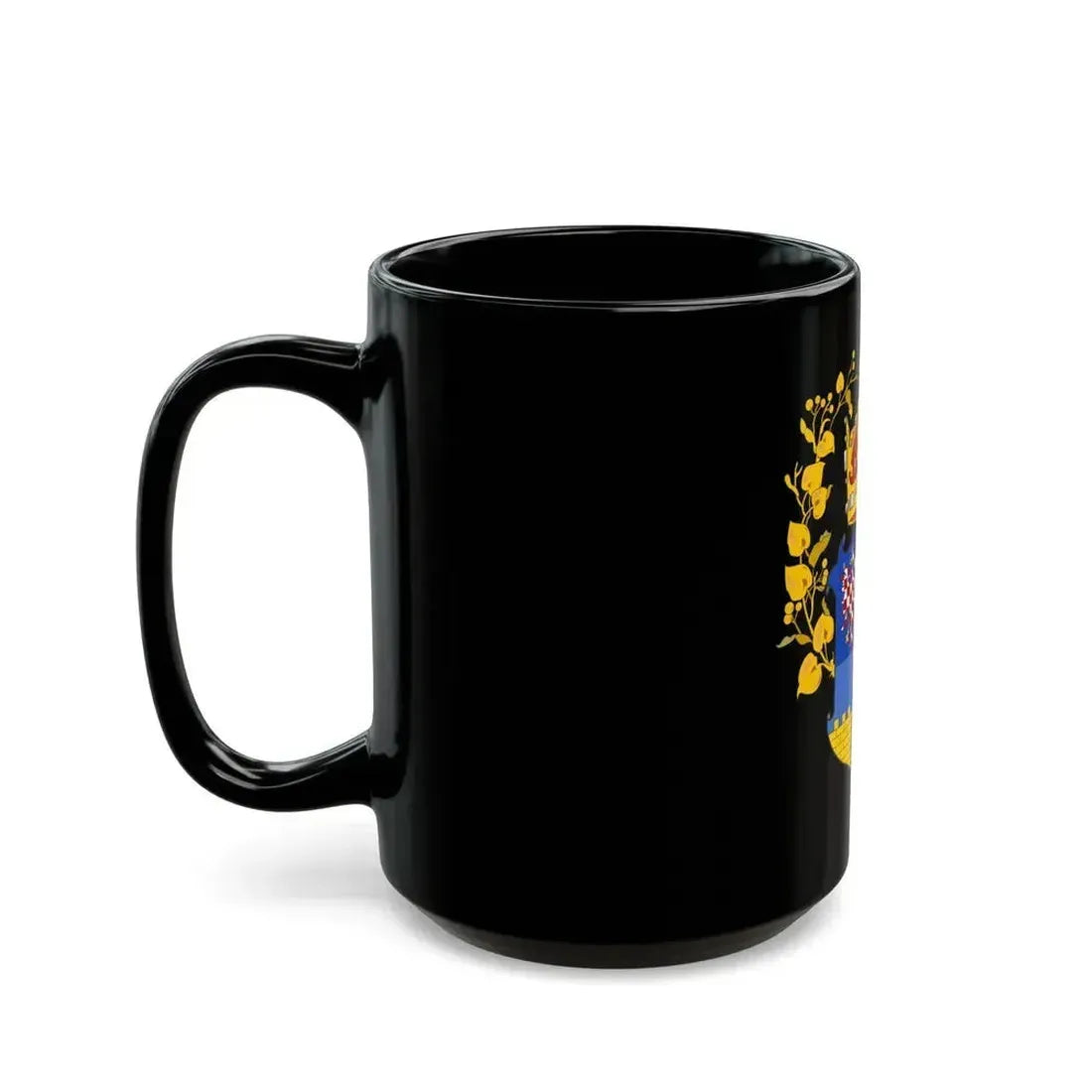 Coat of arms of the lands of the Bohemian Crown - Black Coffee Mug - Go Mug Yourself