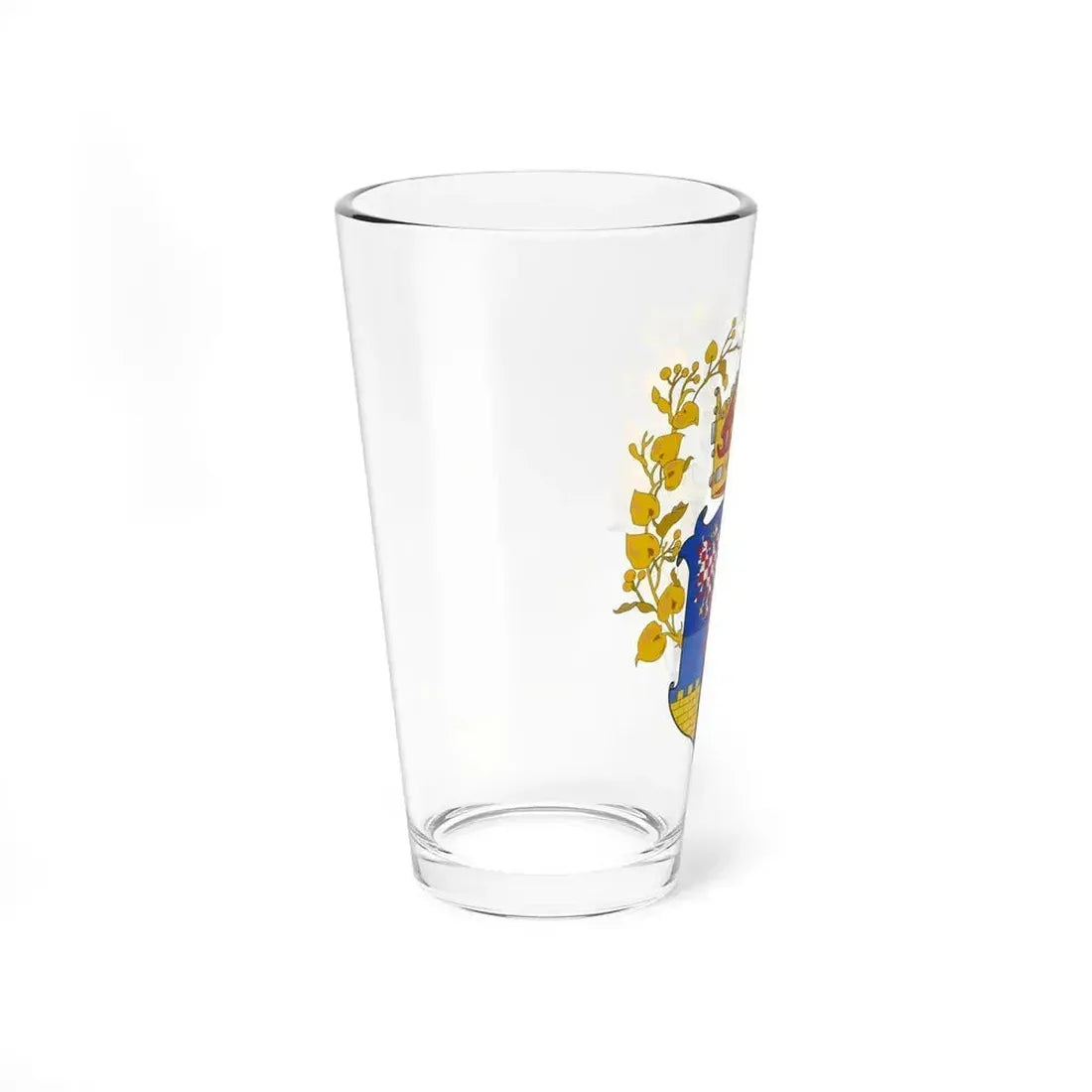 Coat of arms of the lands of the Bohemian Crown - Pint Glass 16oz - Go Mug Yourself