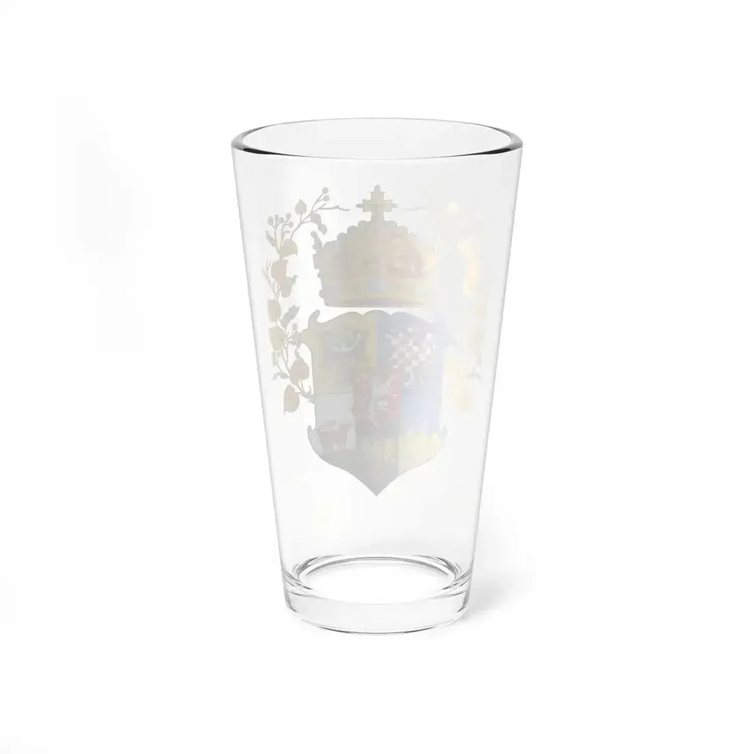 Coat of arms of the lands of the Bohemian Crown - Pint Glass 16oz - Go Mug Yourself