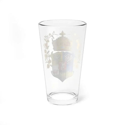Coat of arms of the lands of the Bohemian Crown - Pint Glass 16oz - Go Mug Yourself