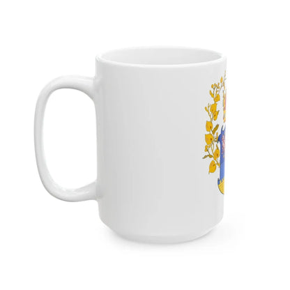 Coat of arms of the lands of the Bohemian Crown - White Coffee Mug-Go Mug Yourself