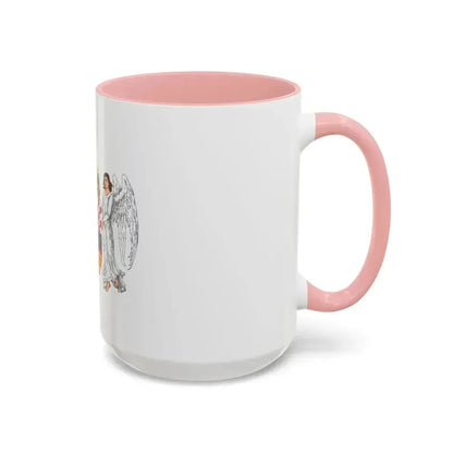 Coat of arms of the Lands of the Holy Hungarian Crown (1896-1915) - Accent Coffee Mug - Go Mug Yourself