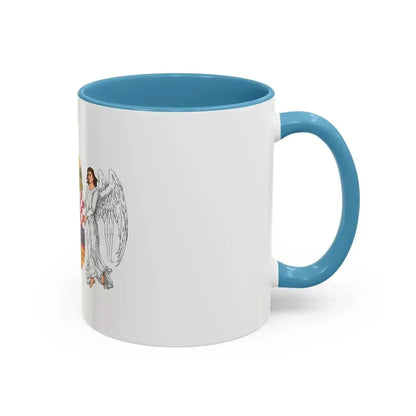 Coat of arms of the Lands of the Holy Hungarian Crown (1896-1915) - Accent Coffee Mug - Go Mug Yourself