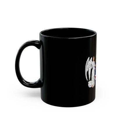 Coat of arms of the Lands of the Holy Hungarian Crown (1896-1915) - Black Coffee Mug-Go Mug Yourself