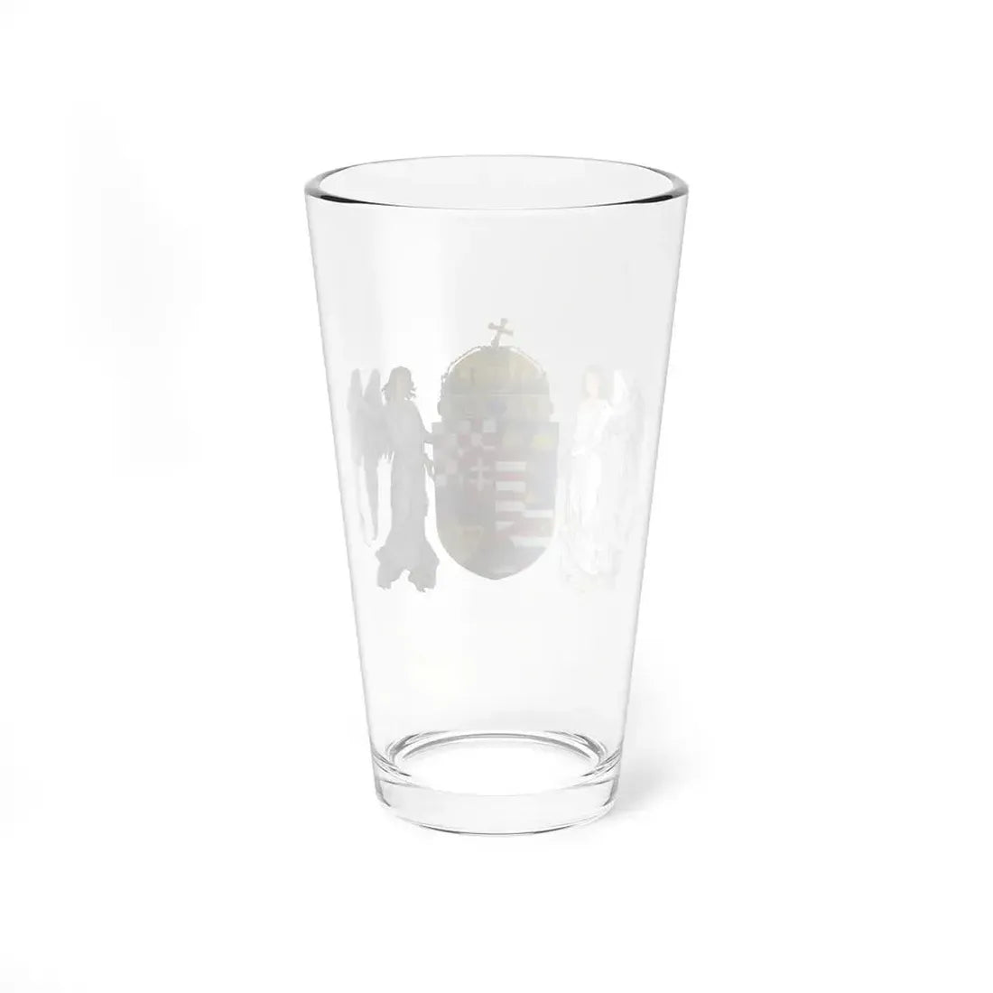 Coat of arms of the Lands of the Holy Hungarian Crown (1896-1915) - Pint Glass 16oz - Go Mug Yourself