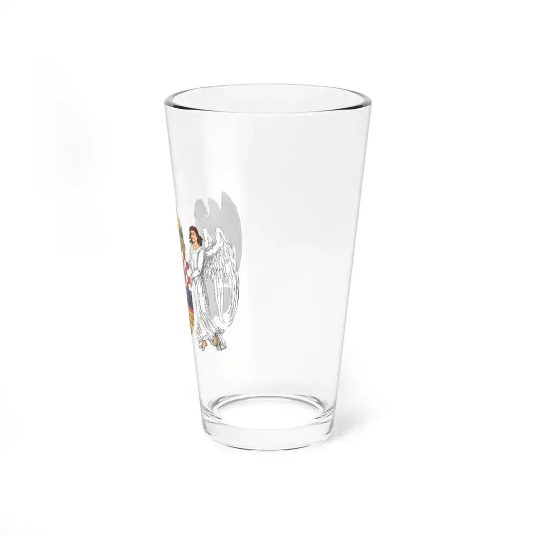 Coat of arms of the Lands of the Holy Hungarian Crown (1896-1915) - Pint Glass 16oz - Go Mug Yourself