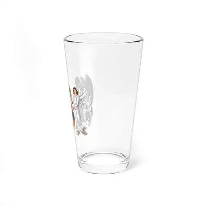 Coat of arms of the Lands of the Holy Hungarian Crown (1896-1915) - Pint Glass 16oz - Go Mug Yourself