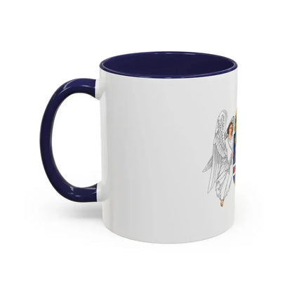 Coat of arms of the Lands of the Holy Hungarian Crown (1915-1918, 1919-1946) - Accent Coffee Mug - Go Mug Yourself