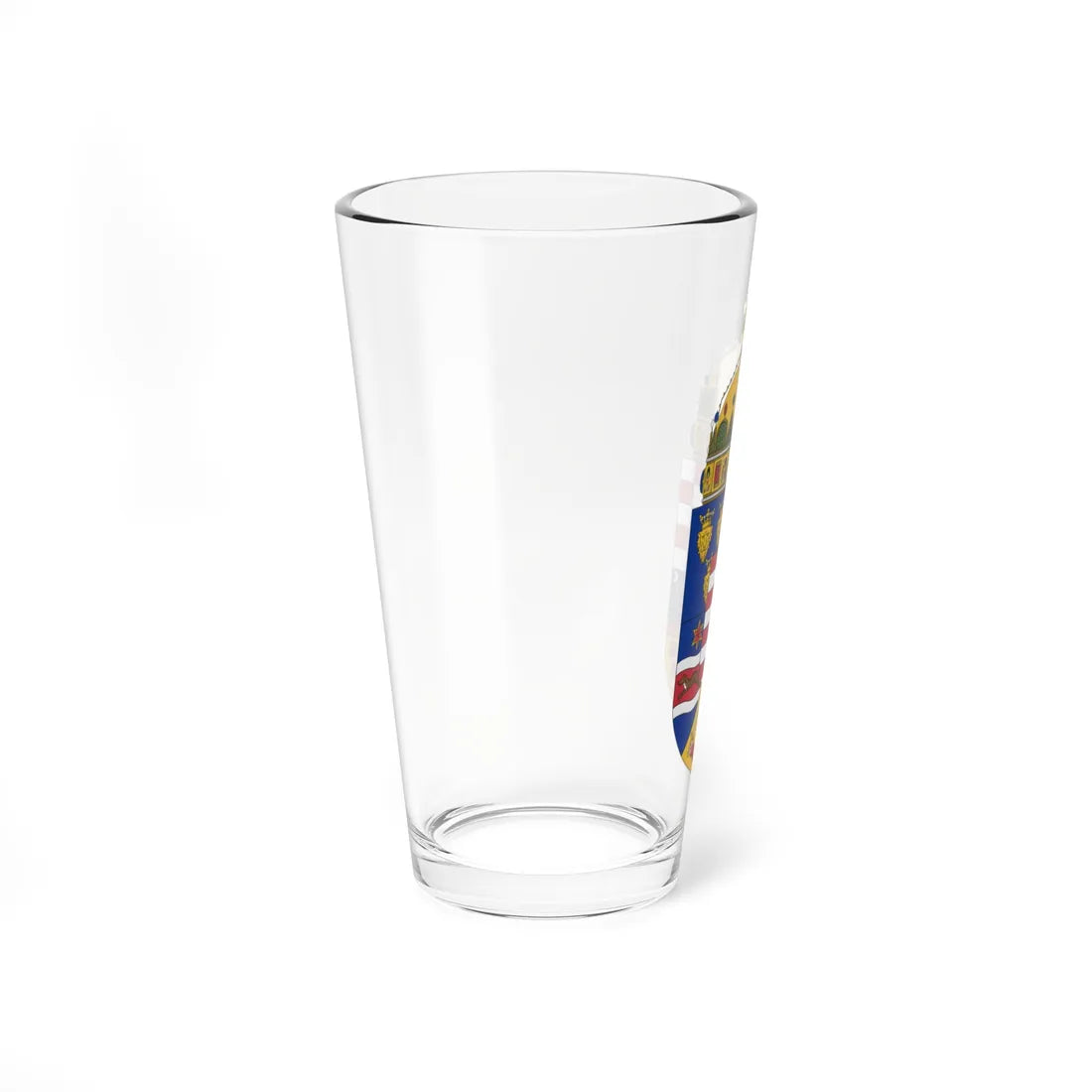 Coat of arms of the Lands of the Holy Hungarian Crown 1915-1918 1919-1946 (Austria) (Coat of Arms) Pint Glass 16oz - Go Mug Yourself