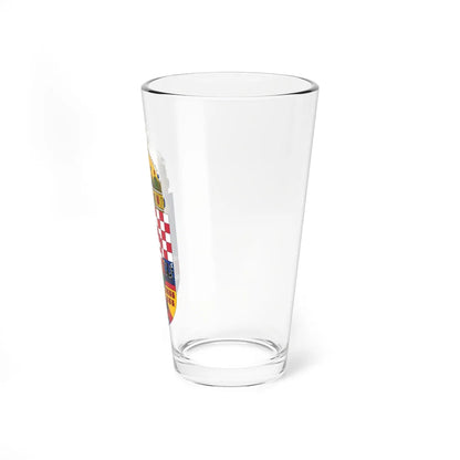 Coat of arms of the Lands of the Holy Hungarian Crown 1915-1918 1919-1946 (Austria) (Coat of Arms) Pint Glass 16oz - Go Mug Yourself