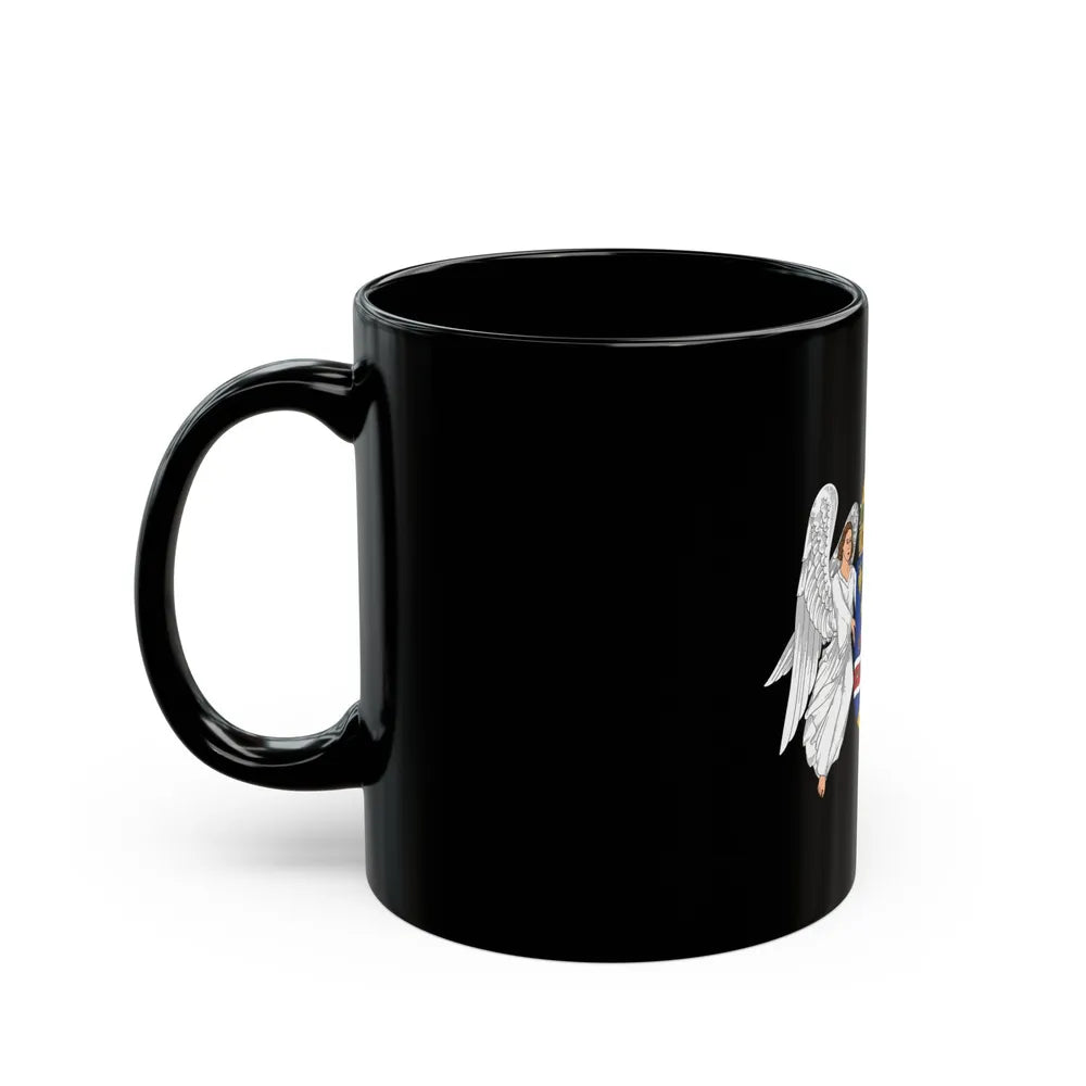 Coat of arms of the Lands of the Holy Hungarian Crown (1915-1918, 1919-1946) - Black Coffee Mug-Go Mug Yourself