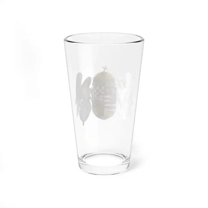 Coat of arms of the Lands of the Holy Hungarian Crown (1915-1918, 1919-1946) - Pint Glass 16oz - Go Mug Yourself