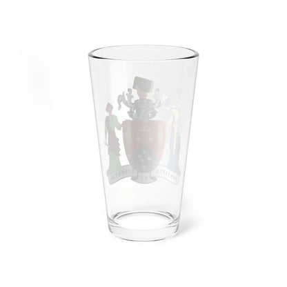 Coat of arms of the Law Institute of Victoria (Australia) (Coat of Arms) Pint Glass 16oz - Go Mug Yourself