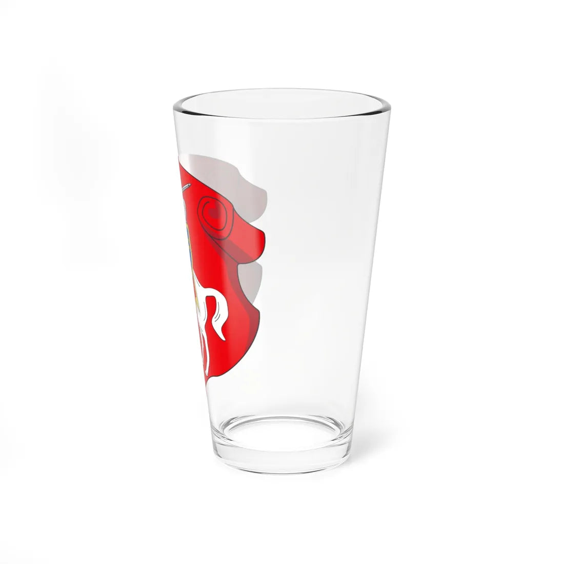 Coat of arms of the Lithuanian Provisional Governing Commission (Lithuania) (Coat of Arms) Pint Glass 16oz - Go Mug Yourself